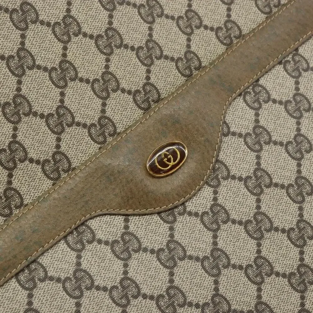 Gucci GG Supreme Web Tote Bag Beige